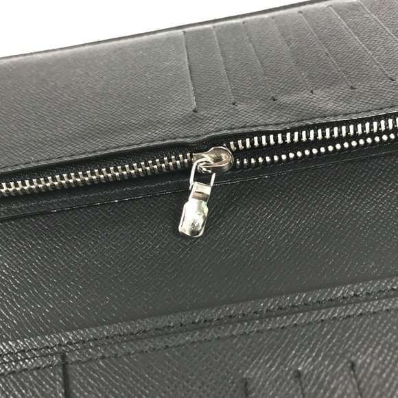 Louis Vuitton M30501 Taiga Long wallet Long Wallet Ardoise Black - Picture 7 of 12